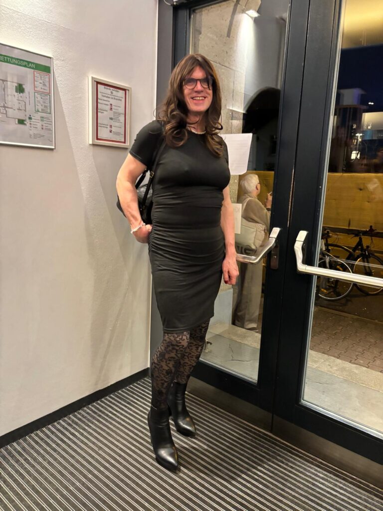 Christina im Theater